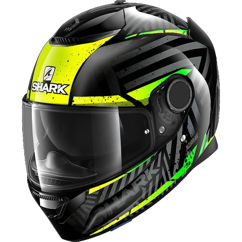 Cască integrală SHARK SPARTAN 1.2 Kobrak negru-galben-verde