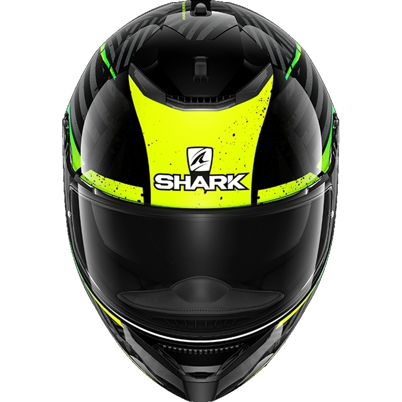 Cască integrală SHARK SPARTAN 1.2 Kobrak negru-galben-verde