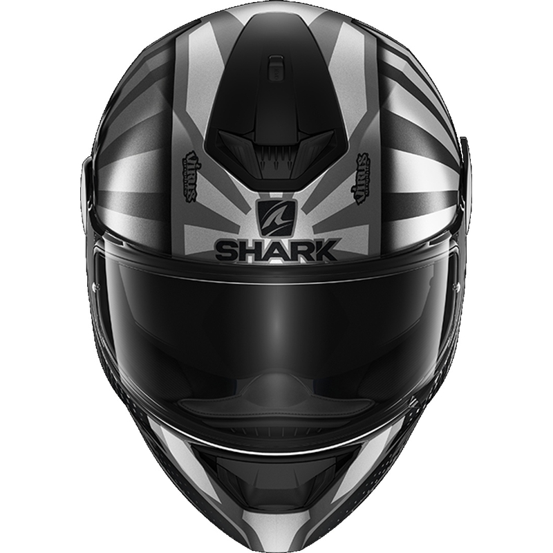 Cască integrală SHARK D-SKWAL 2 Zarco 2019 Mat Replica Black-Grey-Silver lichidare