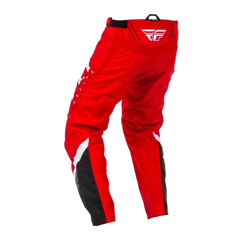 Pantaloni de motocross FLY Racing F-16 2020 roșu-negru-alb