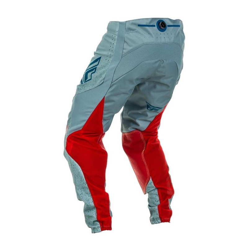Pantaloni motocross FLY Racing Lite 2020 roșu-albastru