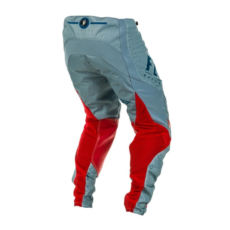 Pantaloni motocross FLY Racing Lite 2020 roșu-albastru