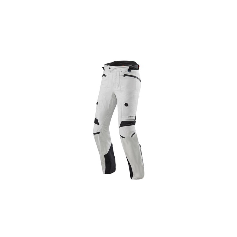 Revit Poseidon 2 GTX pantaloni de motocicletă argintiu și negru  scurtă lichidare