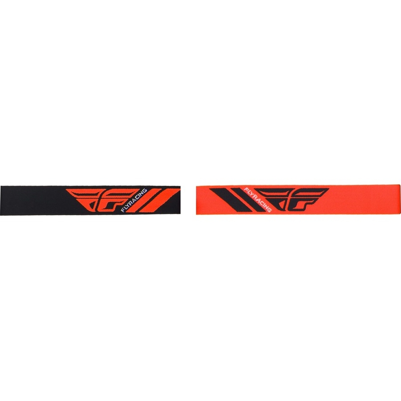 Ochelari de motocros FLY Racing Zone 2019 portocaliu-negru (plexi cromat portocaliu)