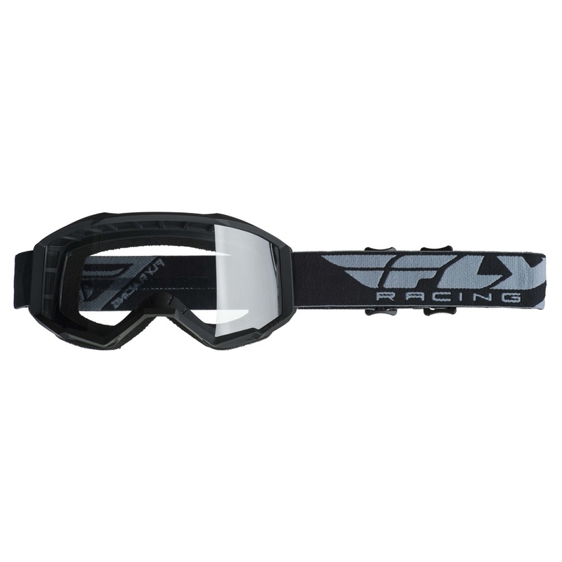 Ochelari de motocros FLY Racing Focus 2019 negru (plexi clar) lichidare