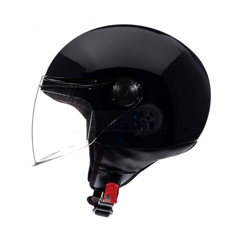 MT Street casca de motocicletă deschisă negru lichidare