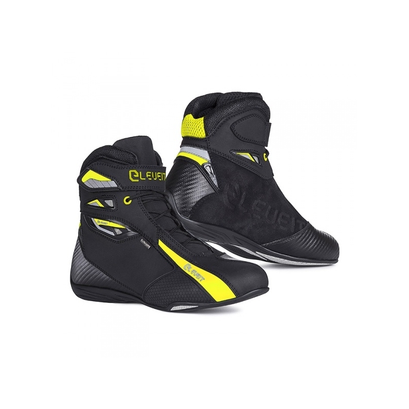 Eleveit T SPORT WP cizme de motocicletă negre și galbene