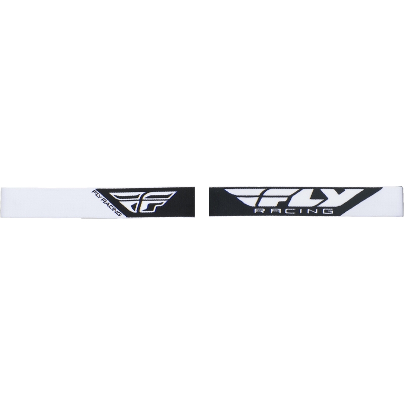 Ochelari de motocross pentru copii FLY Racing Focus 2019 negru și alb (plexi clar) lichidare