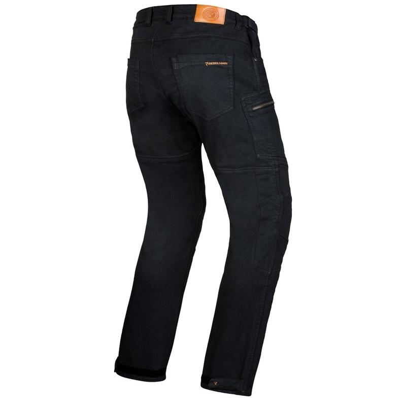 Blugi Rebelhorn Urban III Negru pentru motociclete