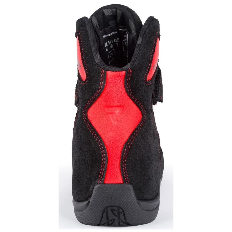 Rebelhorn Spark Spark Negru-Fluo Red Motocicleta Cizme lichidare