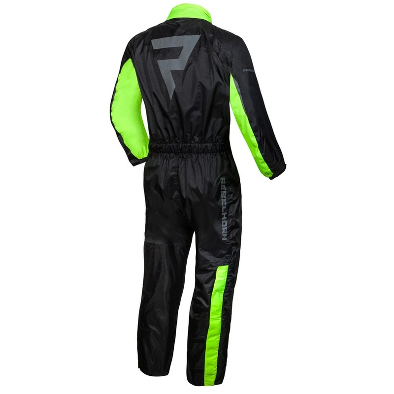 Rebelhorn Travel Rainsuit negru-galben-fluo