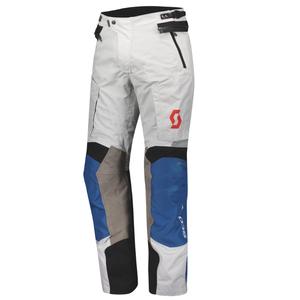 Pantaloni pentru motociclete SCOTT Dualraid Dryo gri-albastru lichidare