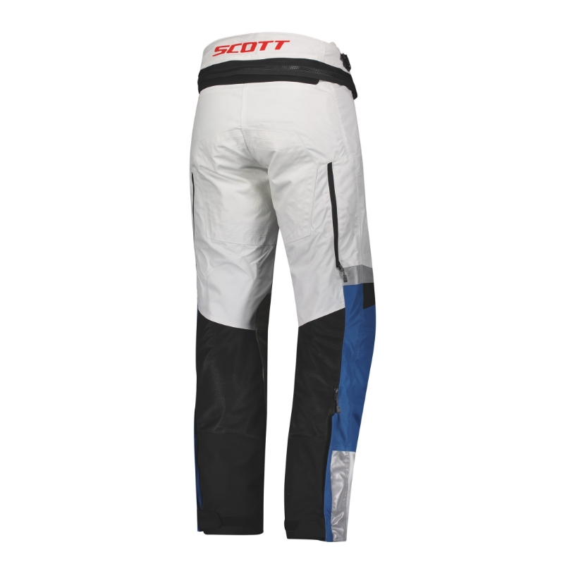 Pantaloni pentru motociclete SCOTT Dualraid Dryo gri-albastru lichidare