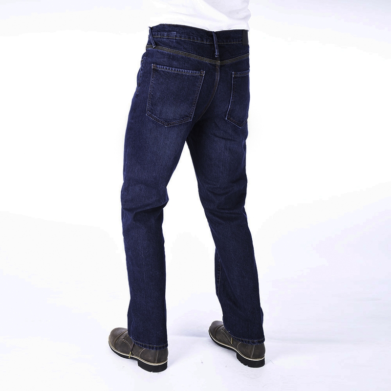 Blugi moto cropped Oxford Original Approved Jeans Washed Blue