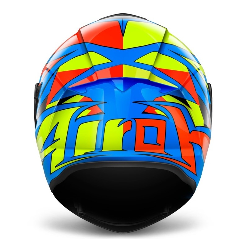 Cască integrală pentru motociclete Airoh ST 501 Thunder albastru-galben-roșu