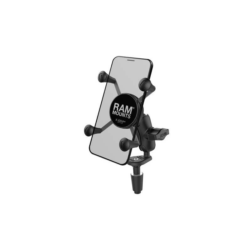 RAM Mounts X-Grip suport de telefon mobil cu suport pentru gât pentru ghidonul motocicletei