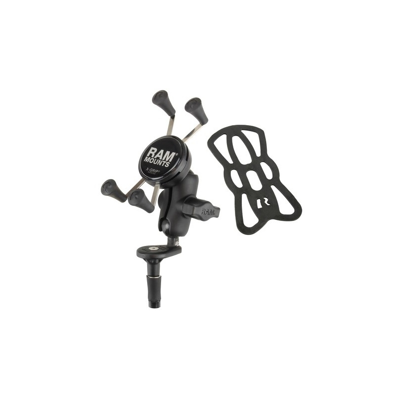 RAM Mounts X-Grip suport de telefon mobil cu suport pentru gât pentru ghidonul motocicletei