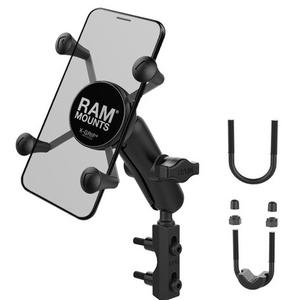 Suport de telefon mobil RAM Mounts X-Grip cu atașare la maneta de frână/ambreiaj/manetă