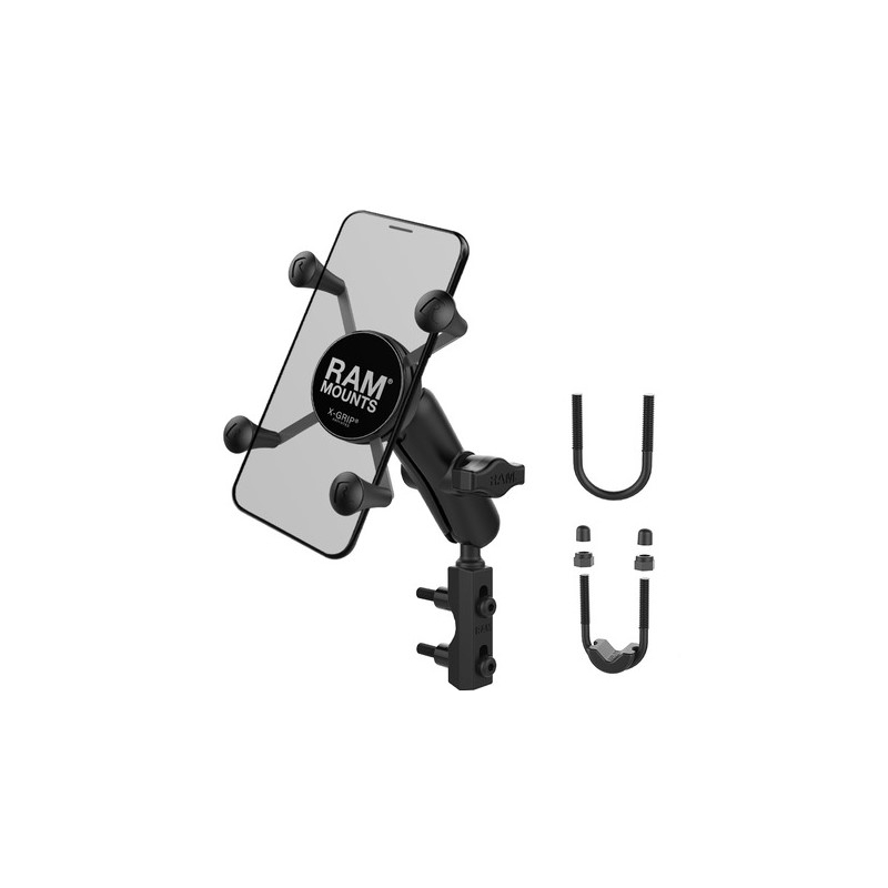 Suport de telefon mobil RAM Mounts X-Grip cu atașare la maneta de frână/ambreiaj/manetă