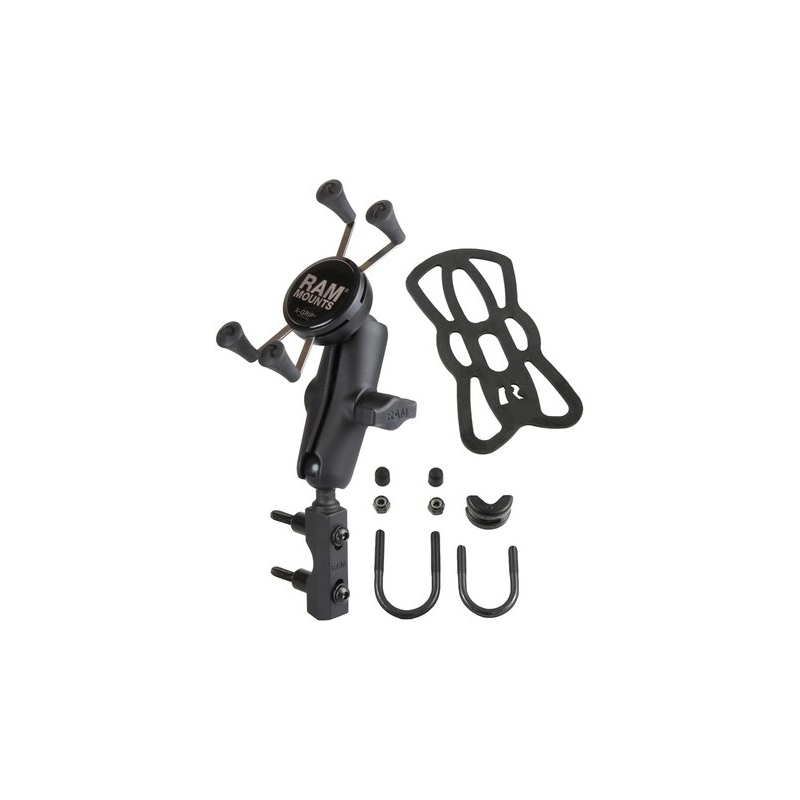 Suport de telefon mobil RAM Mounts X-Grip cu atașare la maneta de frână/ambreiaj/manetă