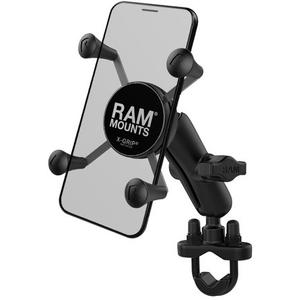 Suport pentru telefon mobil RAM Mounts X-Grip pentru ghidon cu un diametru de 12,7-31,75 mm