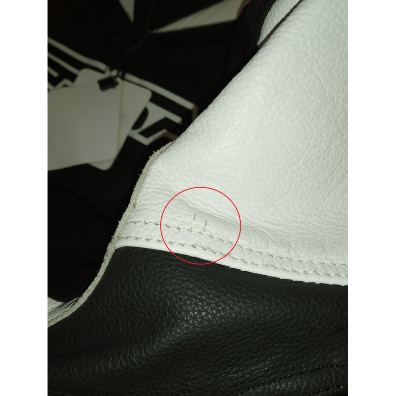 Jachetă de motocicletă pentru bărbați RSA GPX negru și alb - II. calitate