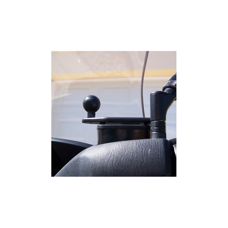 RAM Mounts pentru rezervor de lichid de frână pentru motociclete cu știft de 1" pe lateral