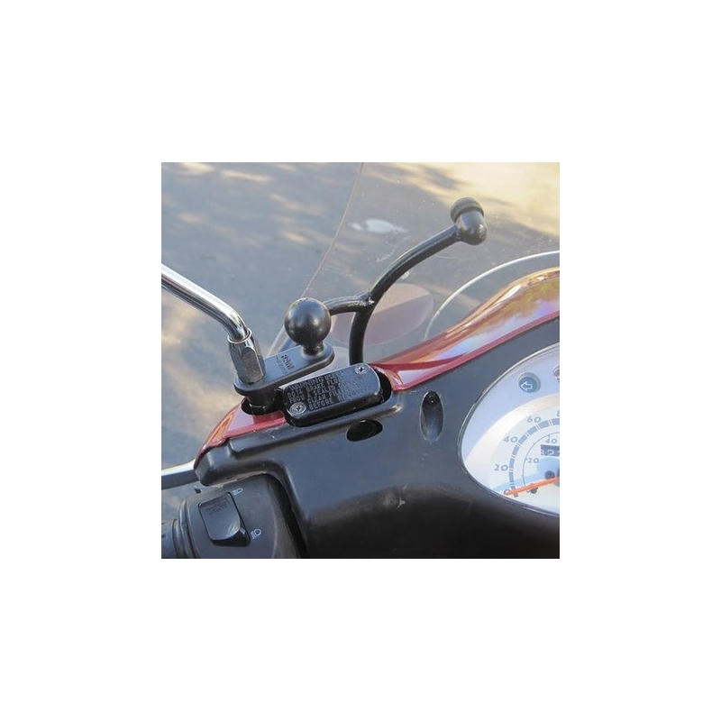 RAM Mounts cu știft de 1" pentru oglinzi retrovizoare de motociclete cu diametrul de până la 11 mm výprodej lichidare