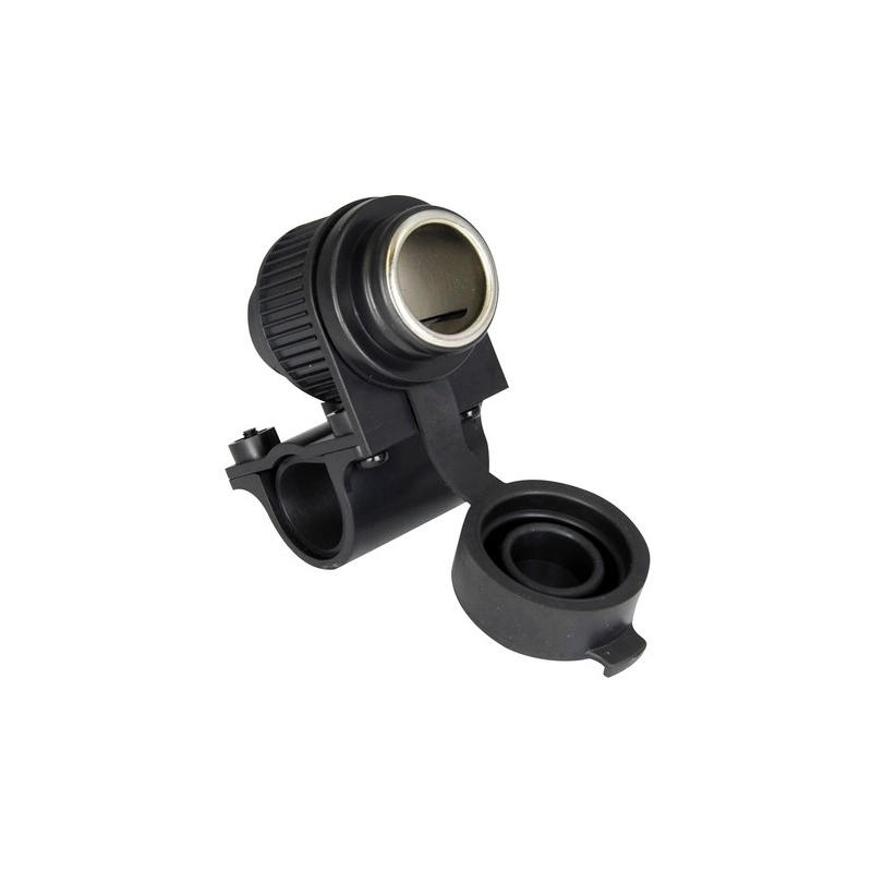 Priză Oxford Standard 12V cu priză pentru montare pe ghidonul cu diametrul de 22 și 25 mm