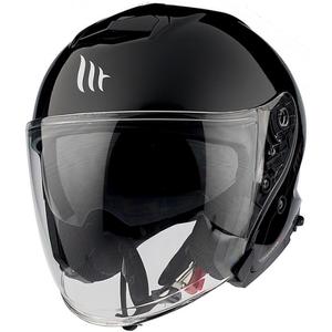 Cască de motocicletă MT Thunder 3 SV Solid Black Gloss Open výprodej