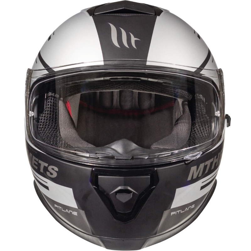 Cască de motociclist integrală MT Thunder 3 SV Pitlane negru-gri negru