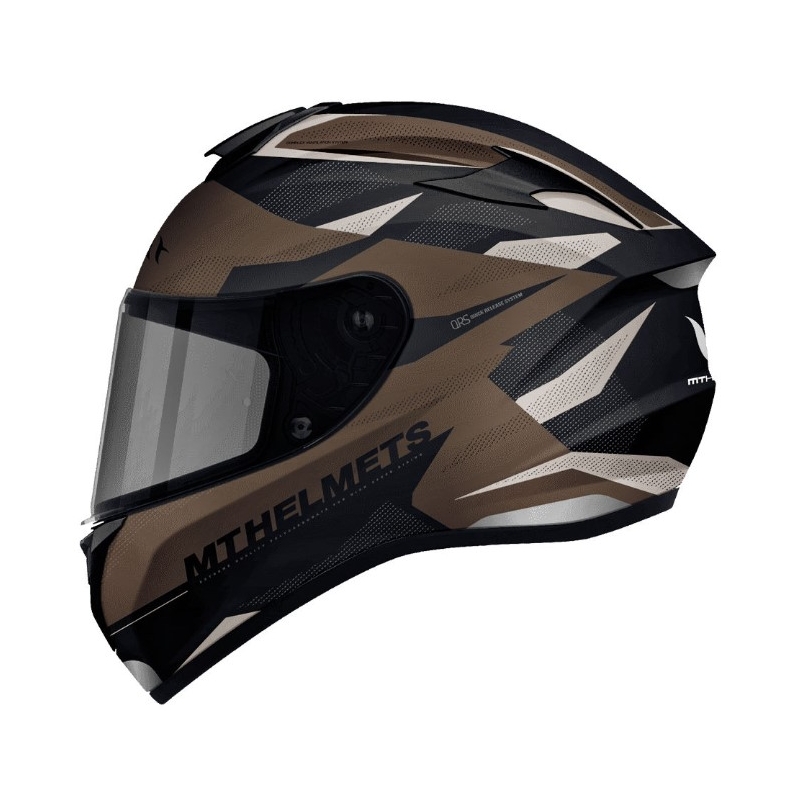 Cască de motociclist integrală MT Targo Enjoy negru-maroniu MT Targo Enjoy