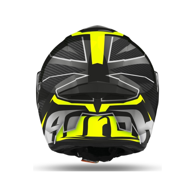 Cască de motociclist integrală Airoh ST 501 Prime negru-gri-gri-galben-fluo