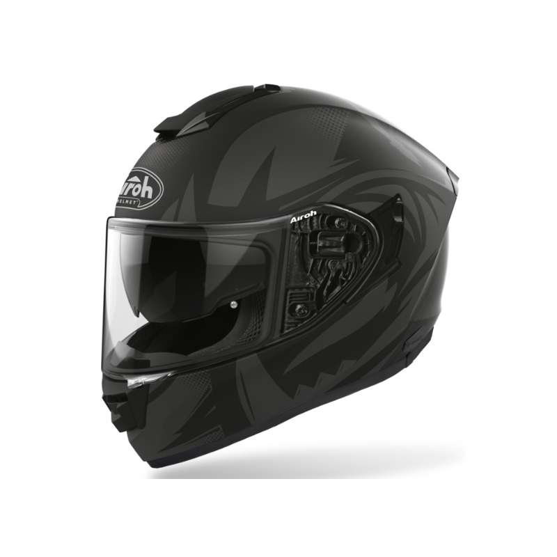 Cască integrală de motocicletă Airoh ST 501 Spektro negru-gri