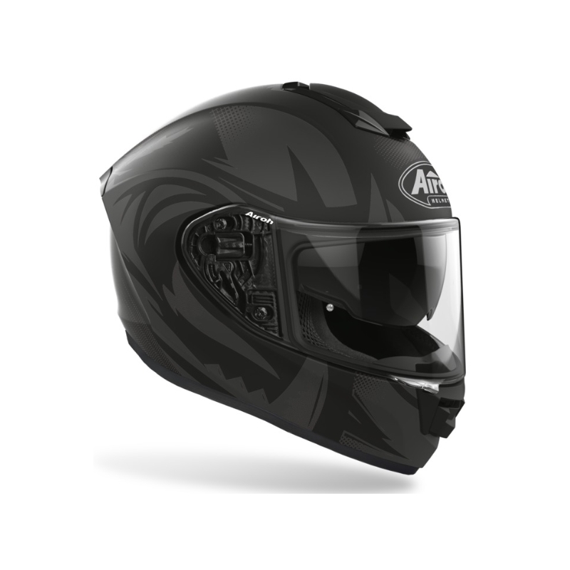 Cască integrală de motocicletă Airoh ST 501 Spektro negru-gri