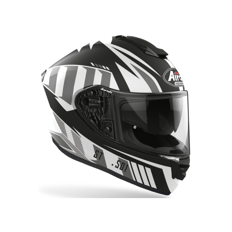Airoh ST 501 Blade negru-alb-gri negru-cască de motocicletă integrală lichidare