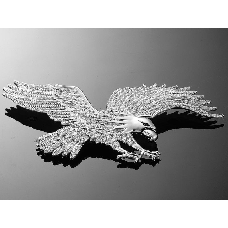 Emblemă autocolant Highway Hawk, cromat lichidare