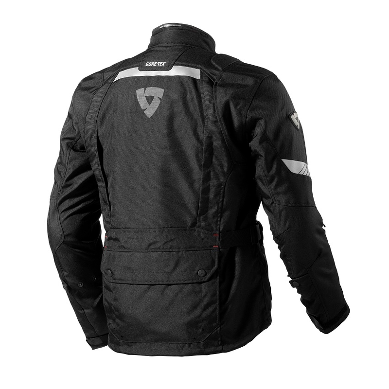 Revit Neptune GTX Negru Jacheta de motociclete Negru Vânzare lichidare