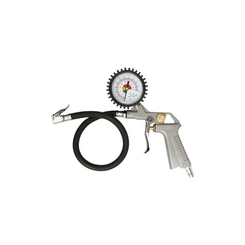 Pistol de umflat anvelope cu manometru 2,8-10 bar