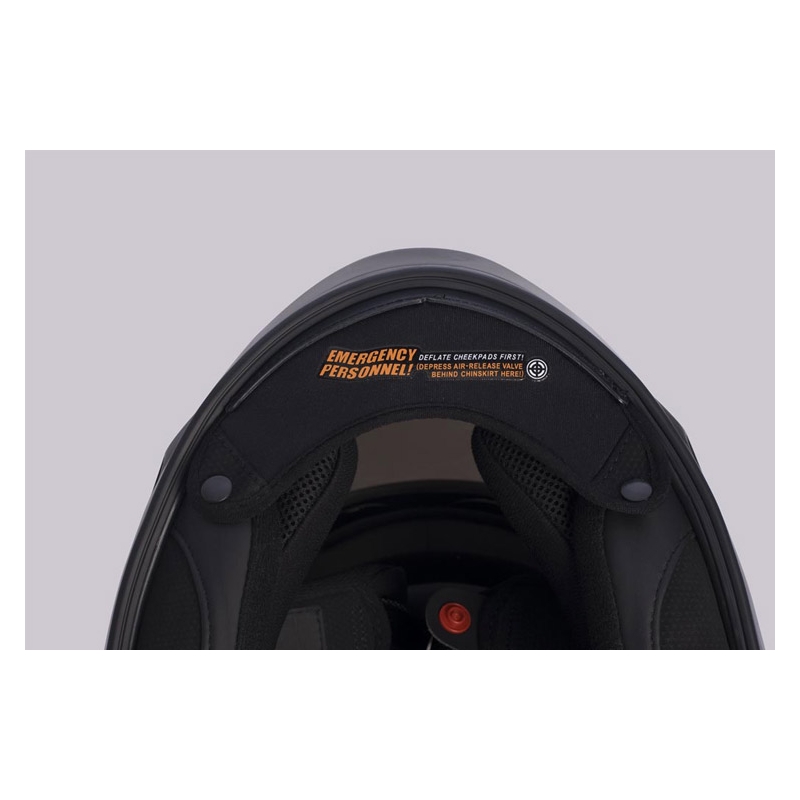 Cască integrală pentru moto Scorpion EXO-500 negru lucios lichidare