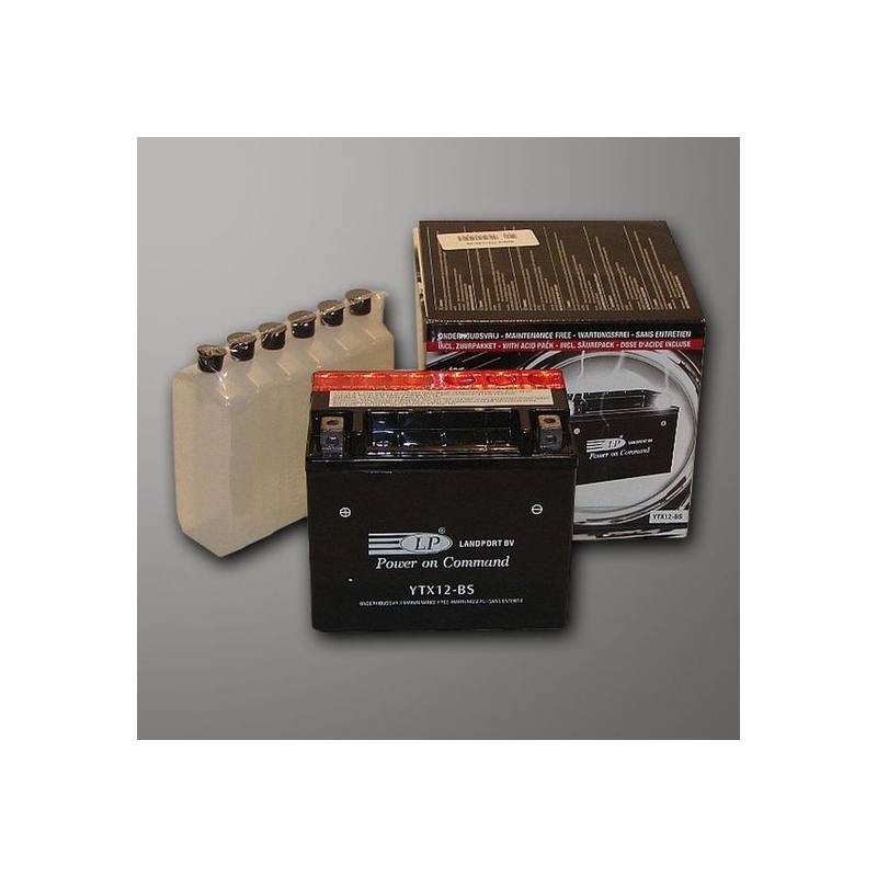 Baterie fără întreținere Landport YTX12-BS, 12V 10Ah
