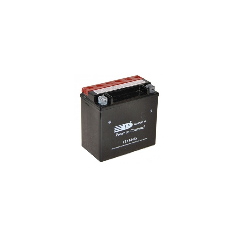 Baterie fără întreținere Landport YTX14-BS, 12V 12Ah
