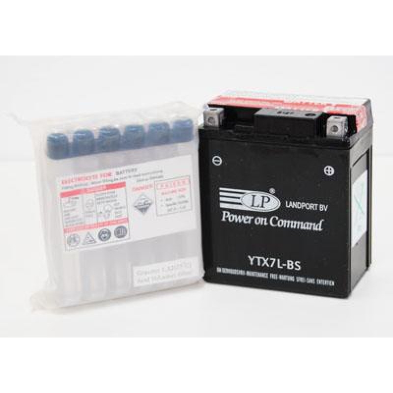 Baterie Landport YTX7L-BS fără întreținere, 12V 6Ah
