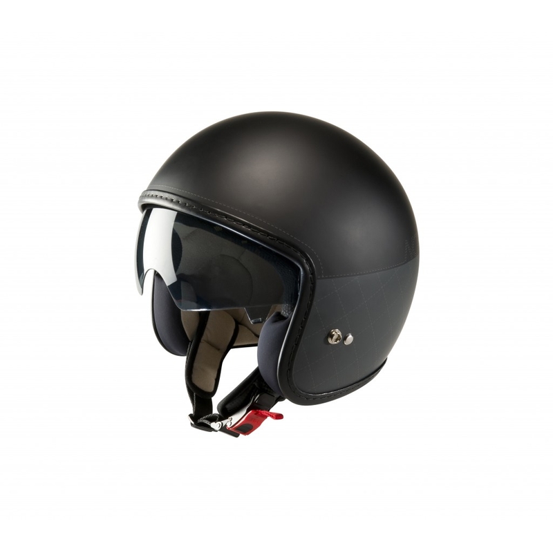 Cască de motocicletă Nox N240 negru-gri lichidare