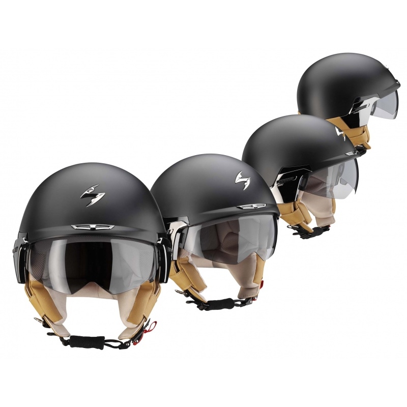 Cască de motocicletă Scorpion EXO-100 Padova II negru mat lichidare
