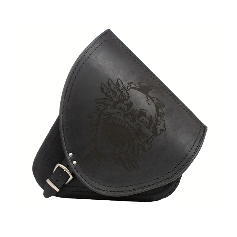 Piele sac de motocicleta HD Softail RSA-54 Negru lichidare