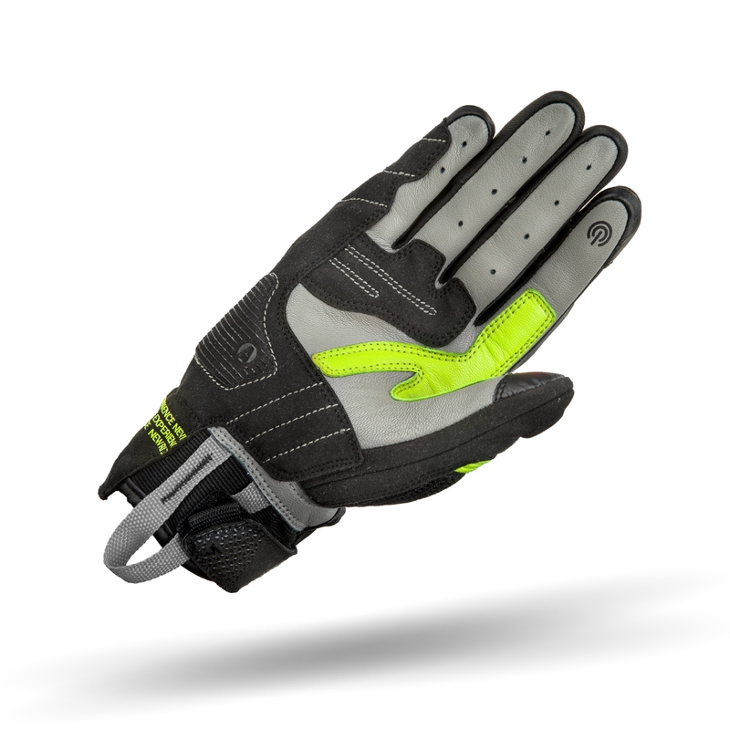 Mănuși pentru motociclete Shima X-Breeze 2 negru-galben-fluo