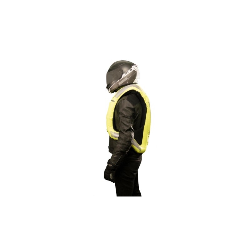 Vestă airbag electronică HELITE e-Turtle galben fluo