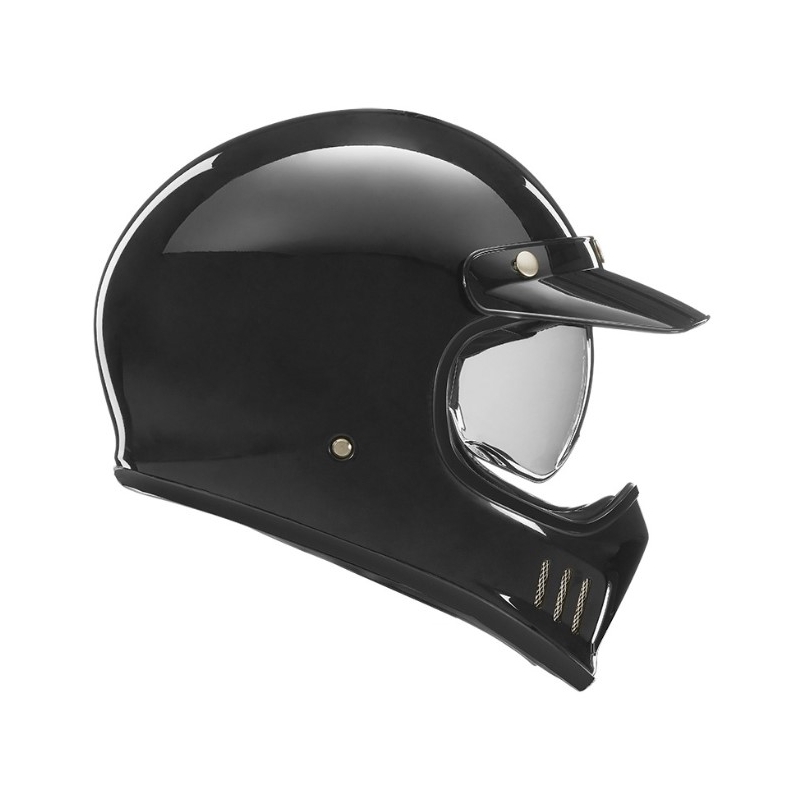 Cască de motocicletă NOX PREMIUM Seventy negru lucios