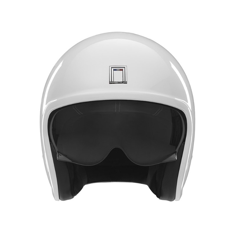 Cască de motocicletă deschisă NOX PREMIUM Next alb
